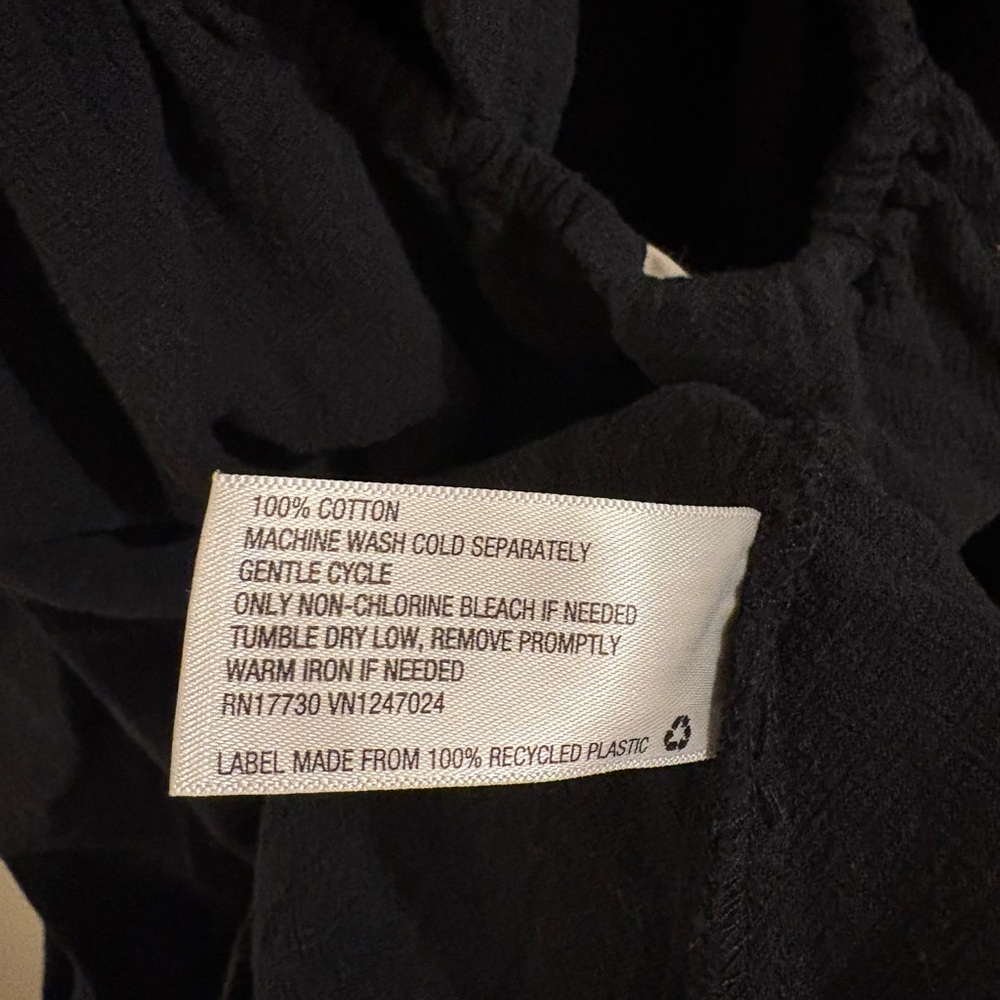 Universal Thread Black Button-Front Spaghetti-Str… - image 7